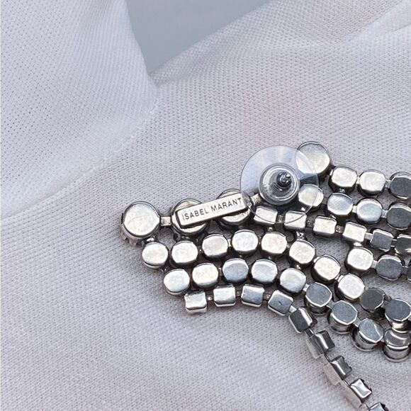 Isabel Marant A Wild Shore crystal earrings - Picture 9 of 9